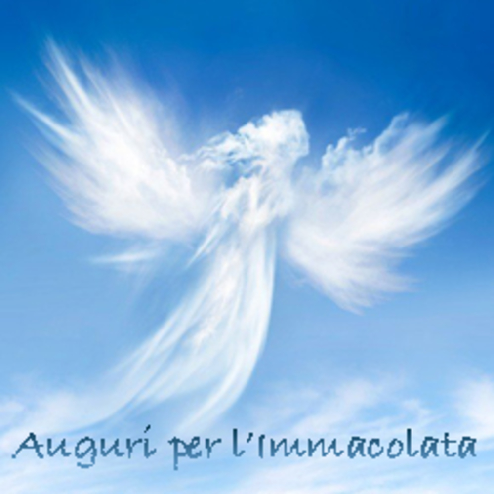 Auguri per l'Immacolata