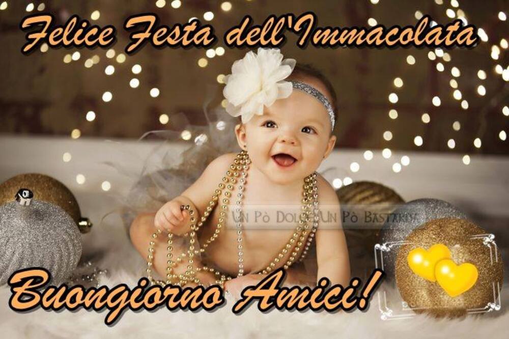 Felice Festa dell'Immacolata...Buongiorno Amici!