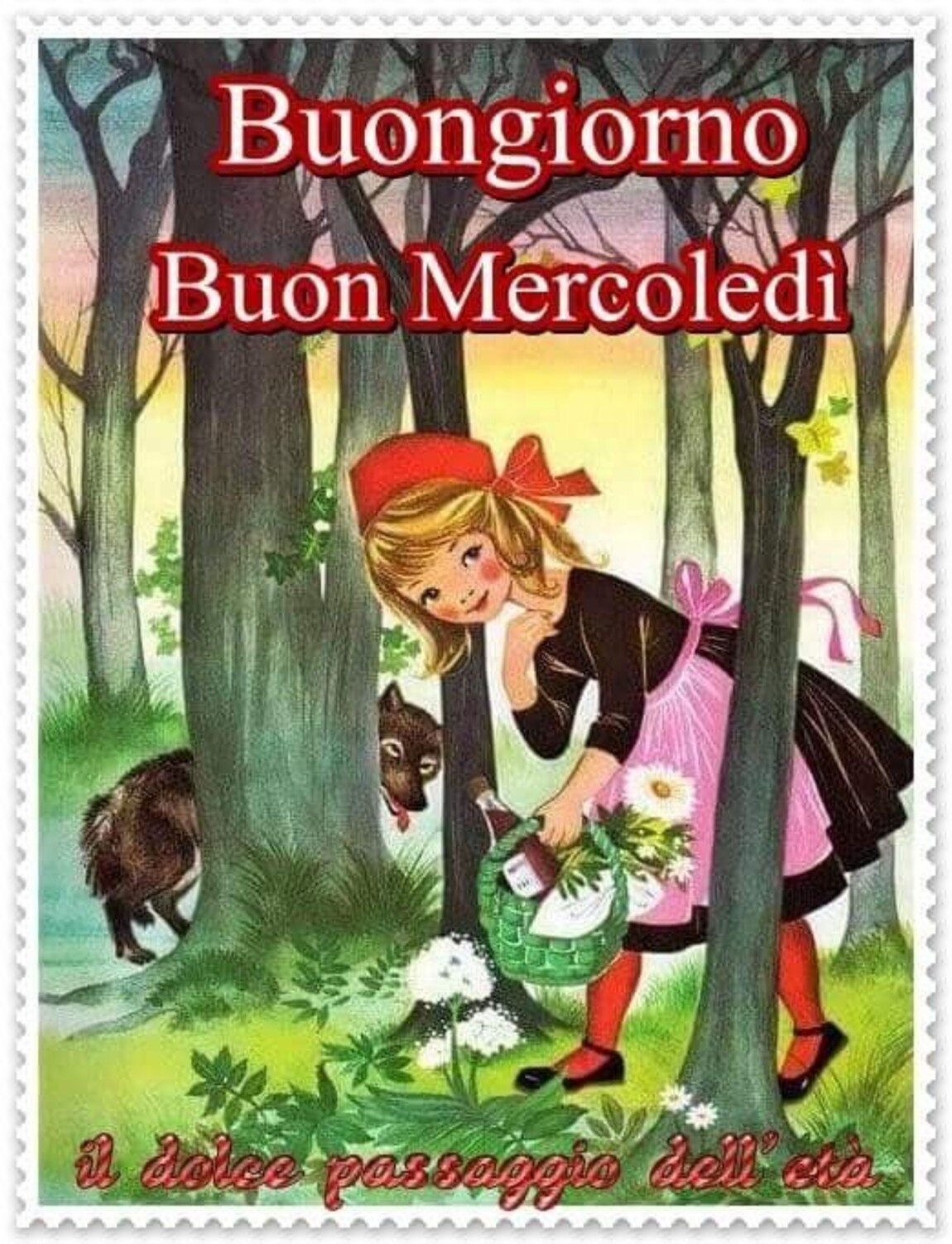 Buongiorno Buon Mercoledì