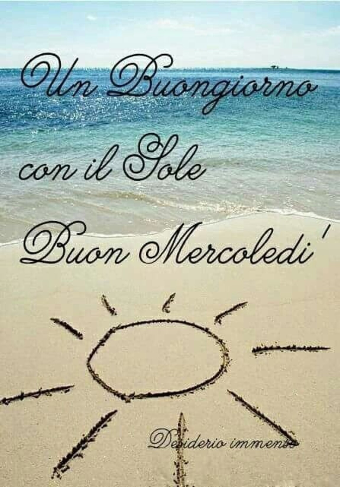 Un buongiorno con il sole...Buon Mercoledì!