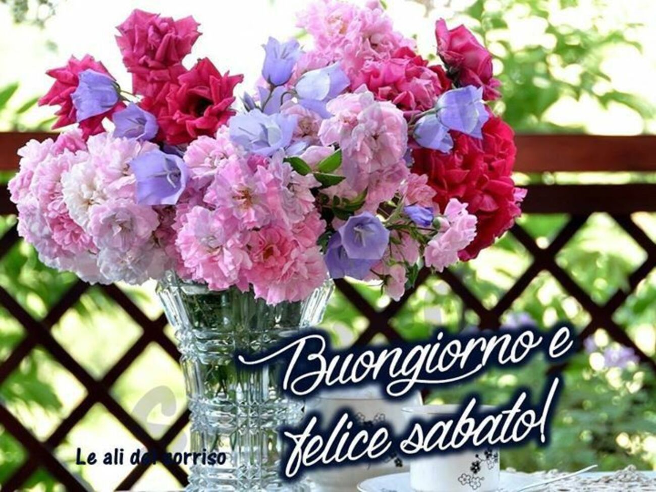Buongiorno e felice sabato