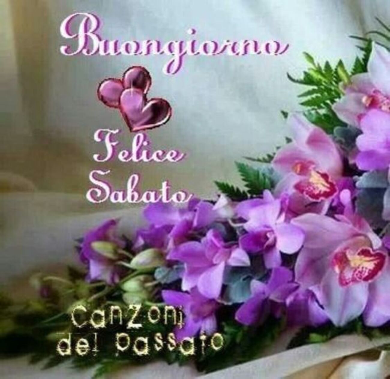 Buongiorno felice sabato