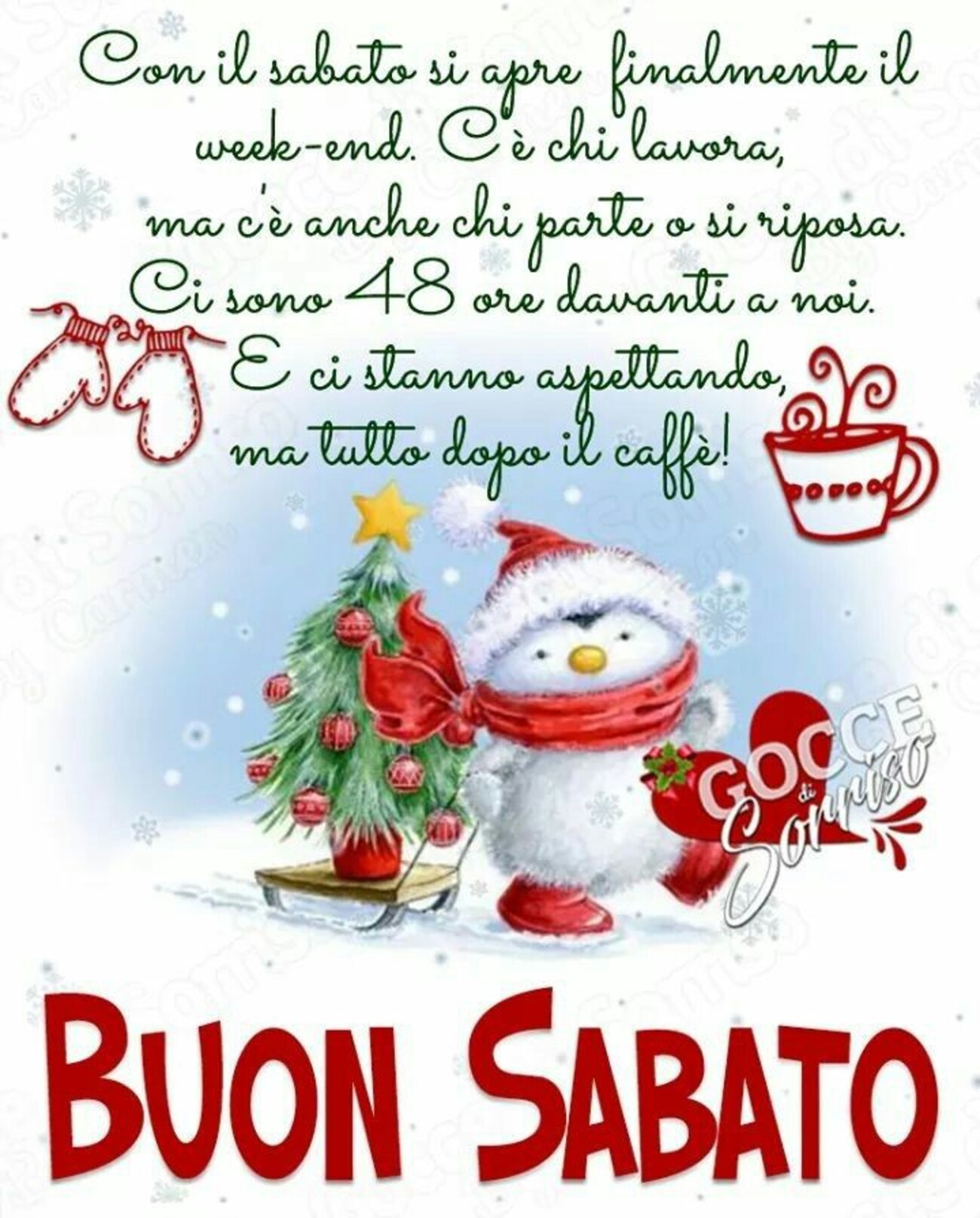 Buon sabato con belle frasi