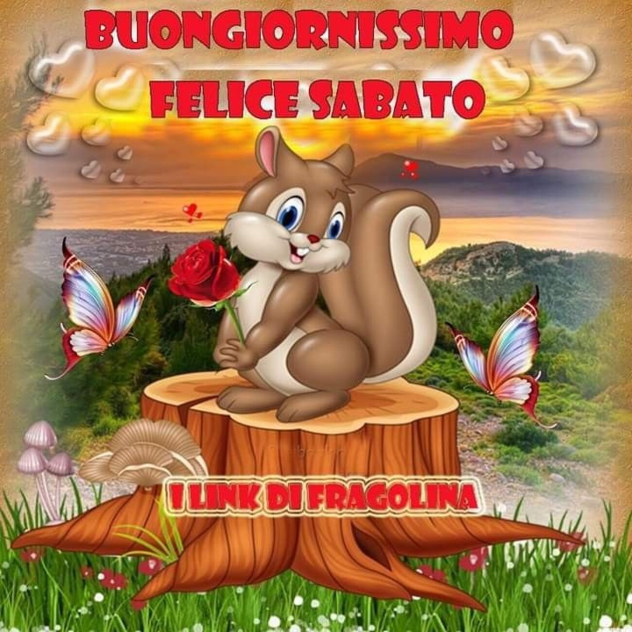 Buongiornissimo felice sabato