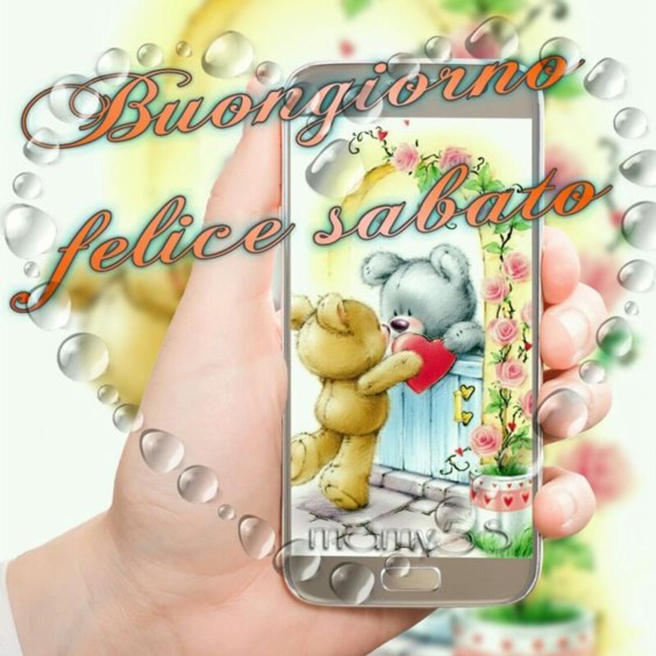 Buongiorno felice sabato