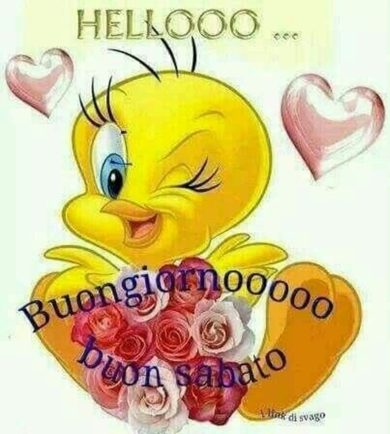 Hello....Buongiornoooo Buon Sabato