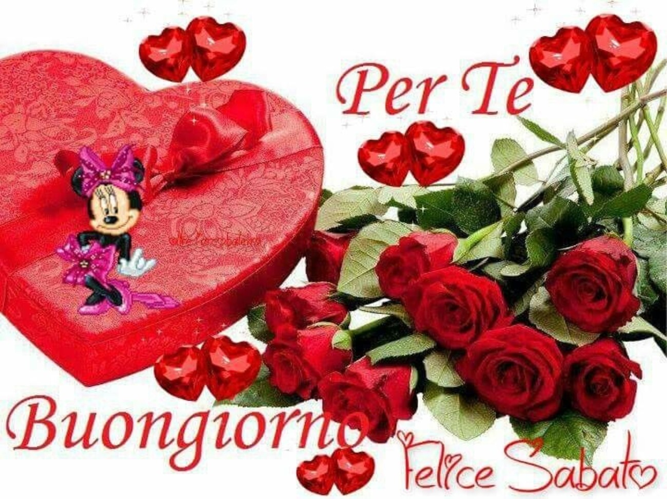 Per te buongiorno felice sabato