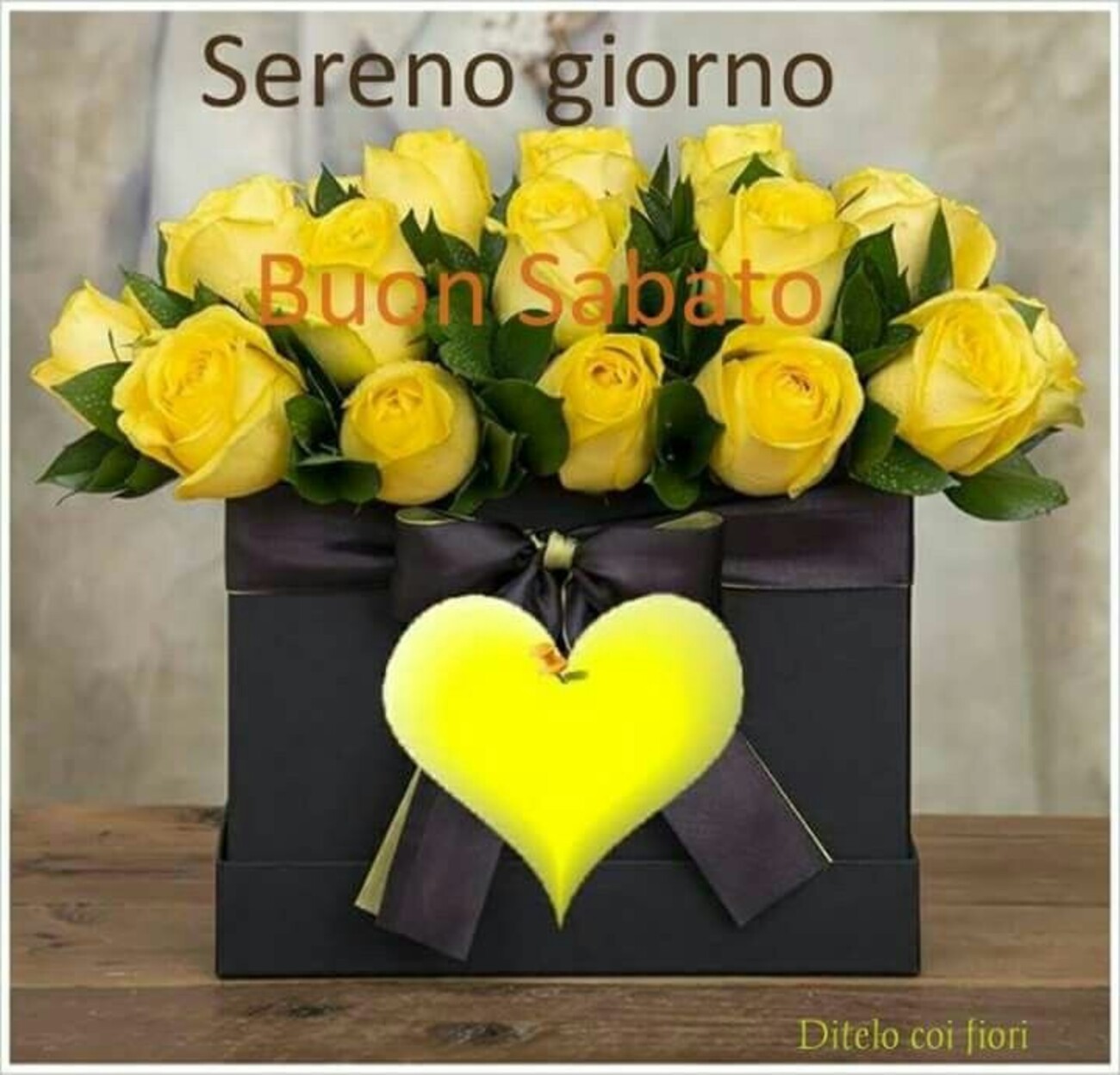 Sereno giorno buon sabato
