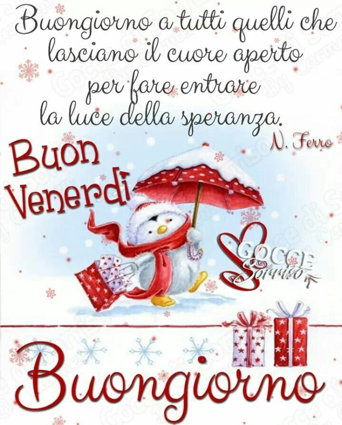 Buon Venerdì Buongiorno!