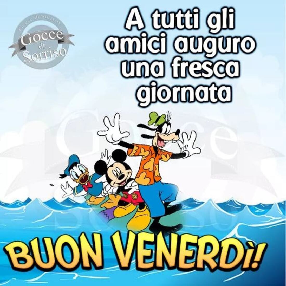 A tutti gli amici auguro una fresca giornata! Buon Venerdì!!