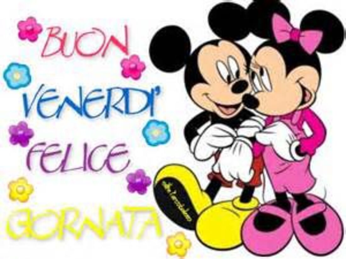 Buon Venerdì felice giornata