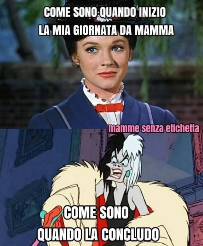 Come sono quando inizio la mia giornata da mamma...come sono quando la concludo