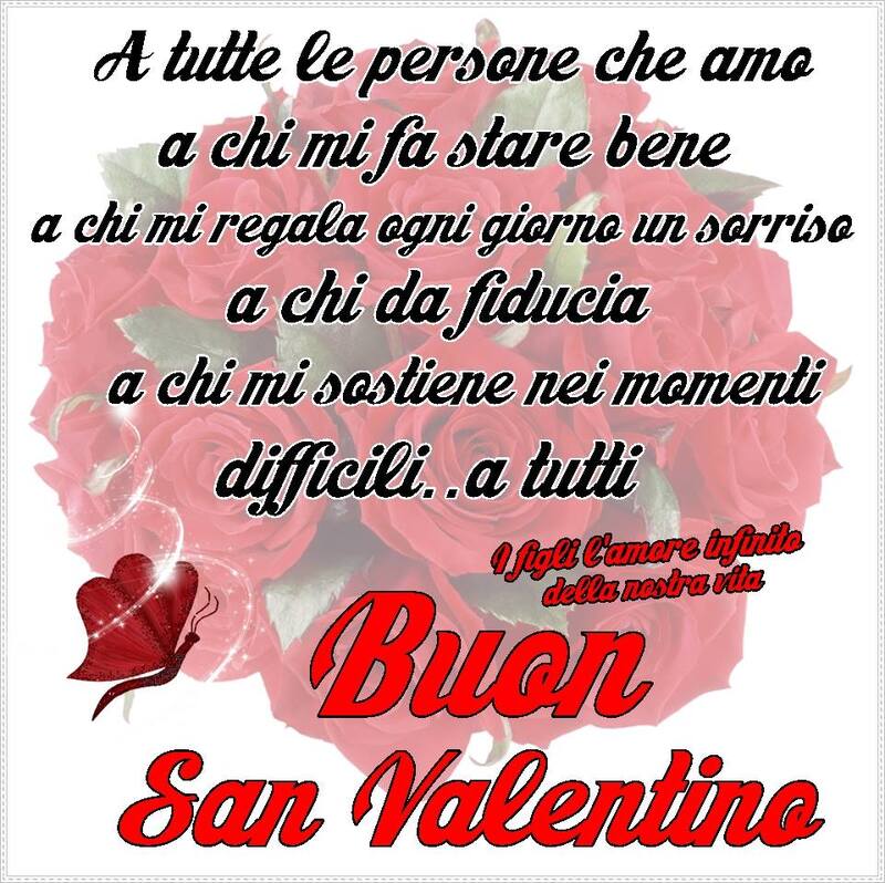 A tutte le persone che amo, a chi mi fa stare bene, a chi mi regala ogni giorno un sorriso, a chi da fiducia a chi mi sostiene nei momenti difficili...a tutti Buon San Valentino