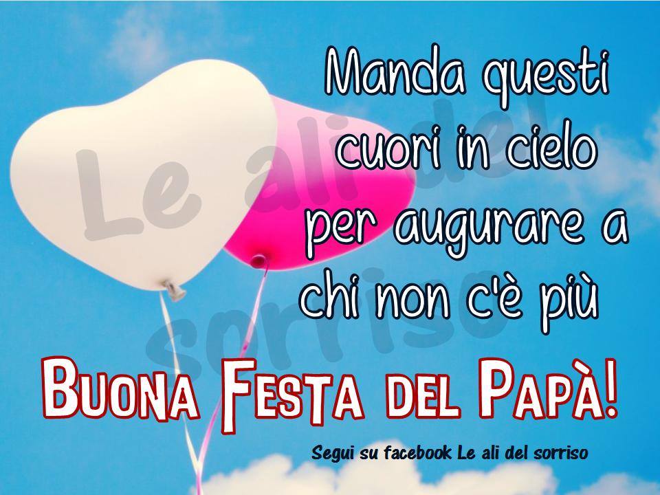 Buona Festa del Papà cartoline di auguri WhatsApp - LeBelleImmagini.it