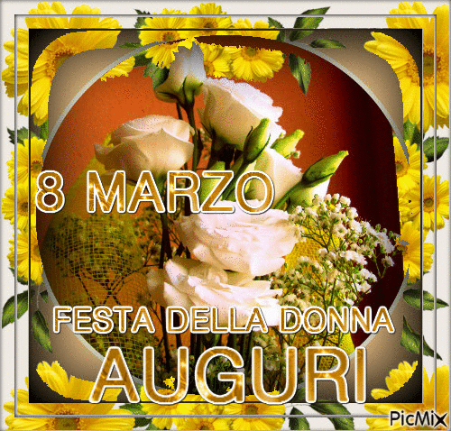 8 Marzo festa della donna Auguri