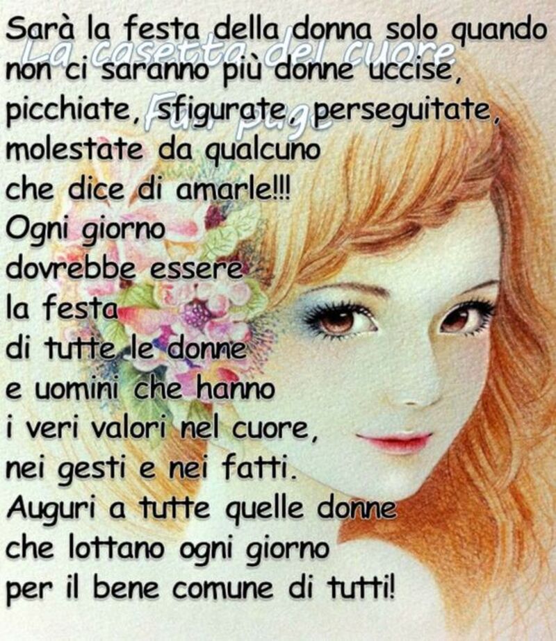 Belle frasi sulla festa della donna