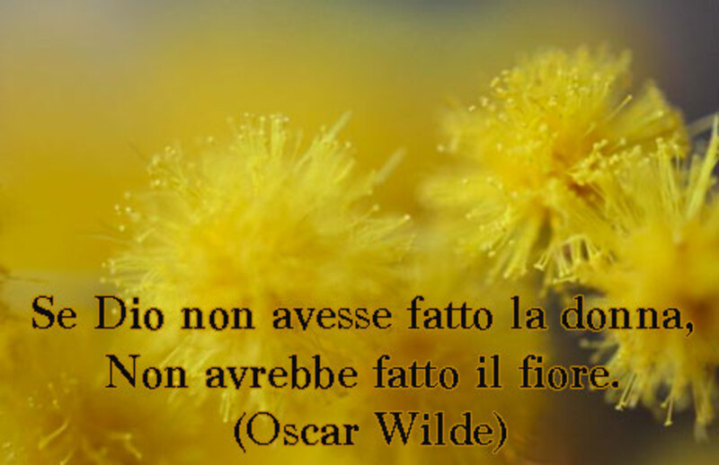 Se Dio non avesse fatto la donna non avrebbe fatto il fiore
