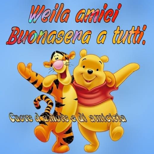 Weila amici buonasera a tutti