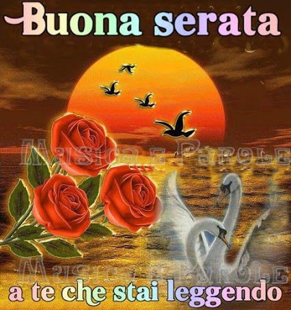 Buona Serata a te che stai leggendo