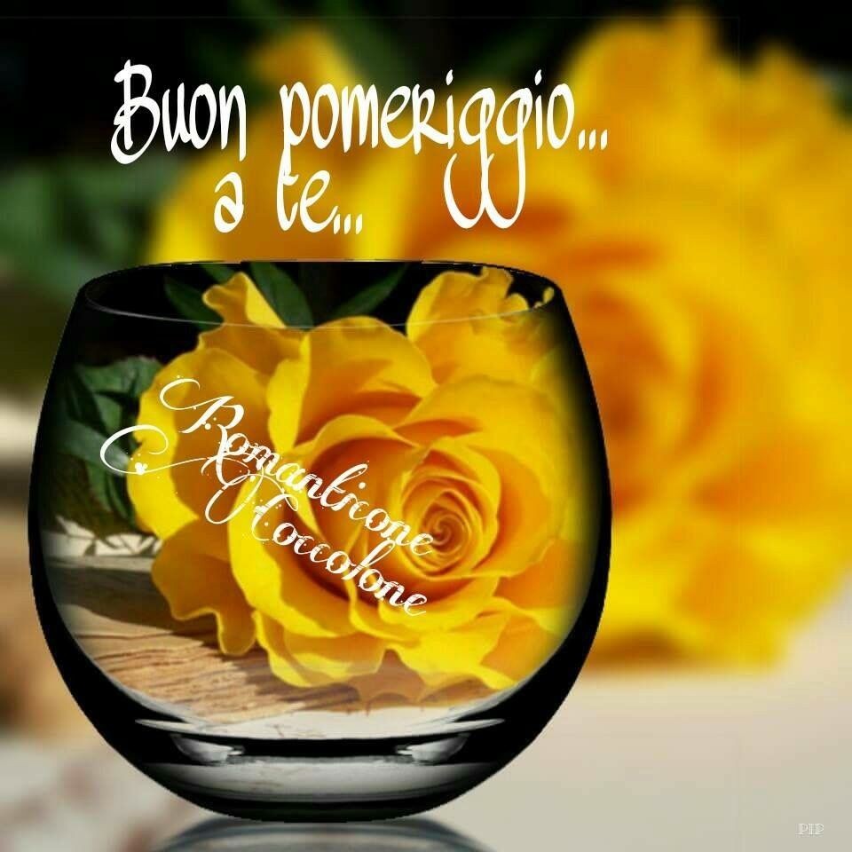 Buon pomeriggio a te