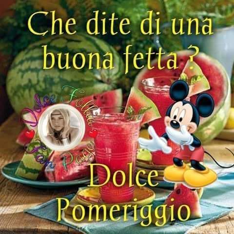 Che dite di una buona fetta? Dolce Pomeriggio
