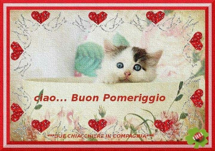 Ciao Buon Pomeriggio