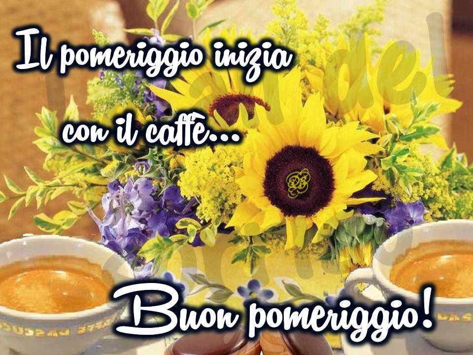 Il pomeriggio inizia con il caffè...Buon pomeriggio!