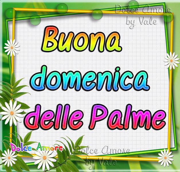 Buona Domenica delle Palme