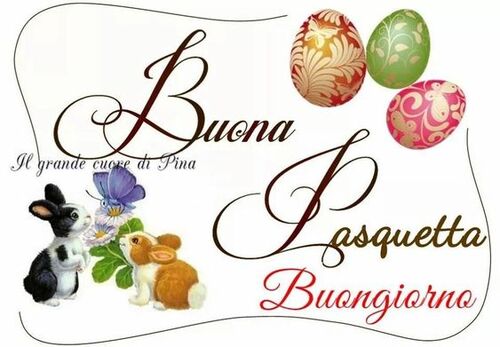 Buona Pasquetta Buongiorno