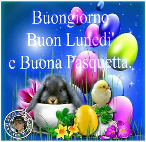 Buongiorno Buon Lunedì e Buona Pasquetta