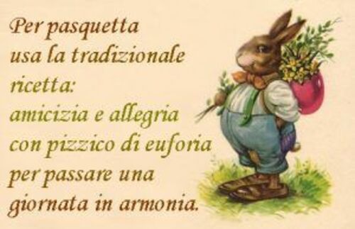 Per pasquetta usa la tradizionale ricetta: amicizia e allegria con pizzico di euforia per passare una giornata in armonia