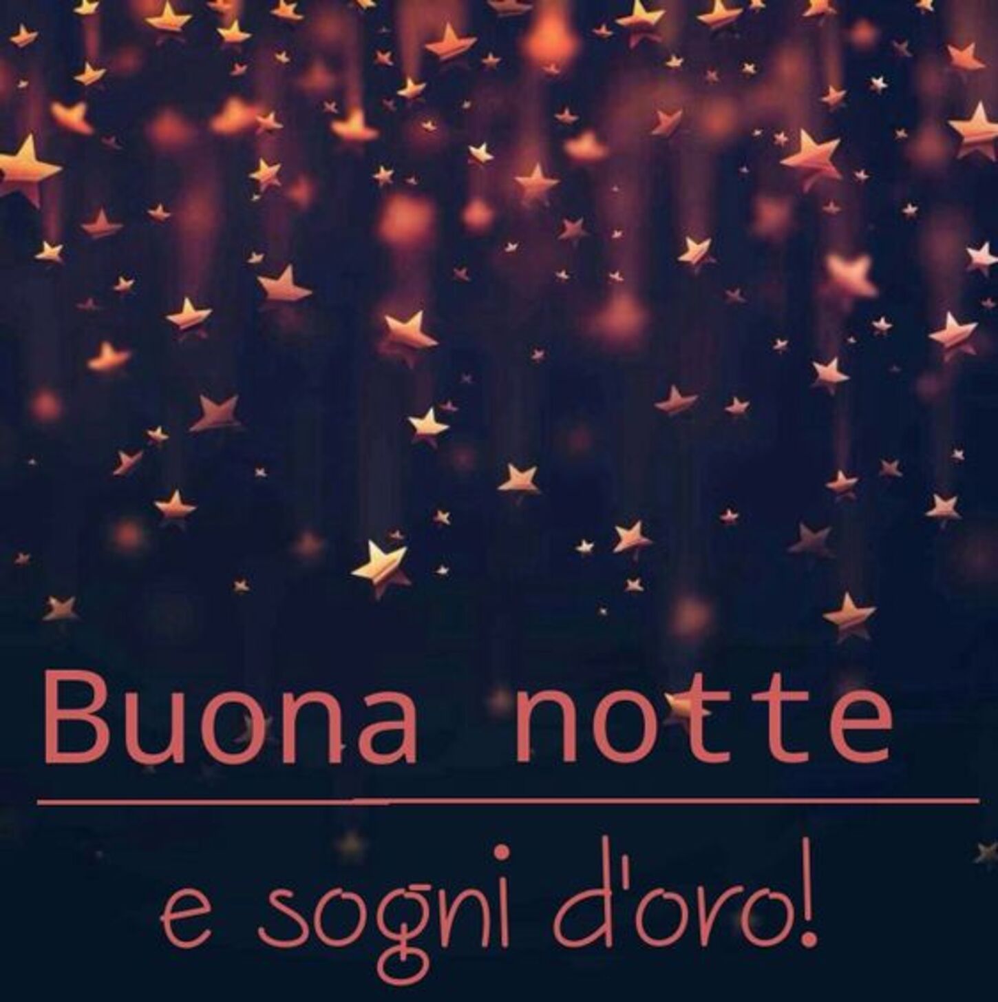 Buonanotte e sogni d'oro