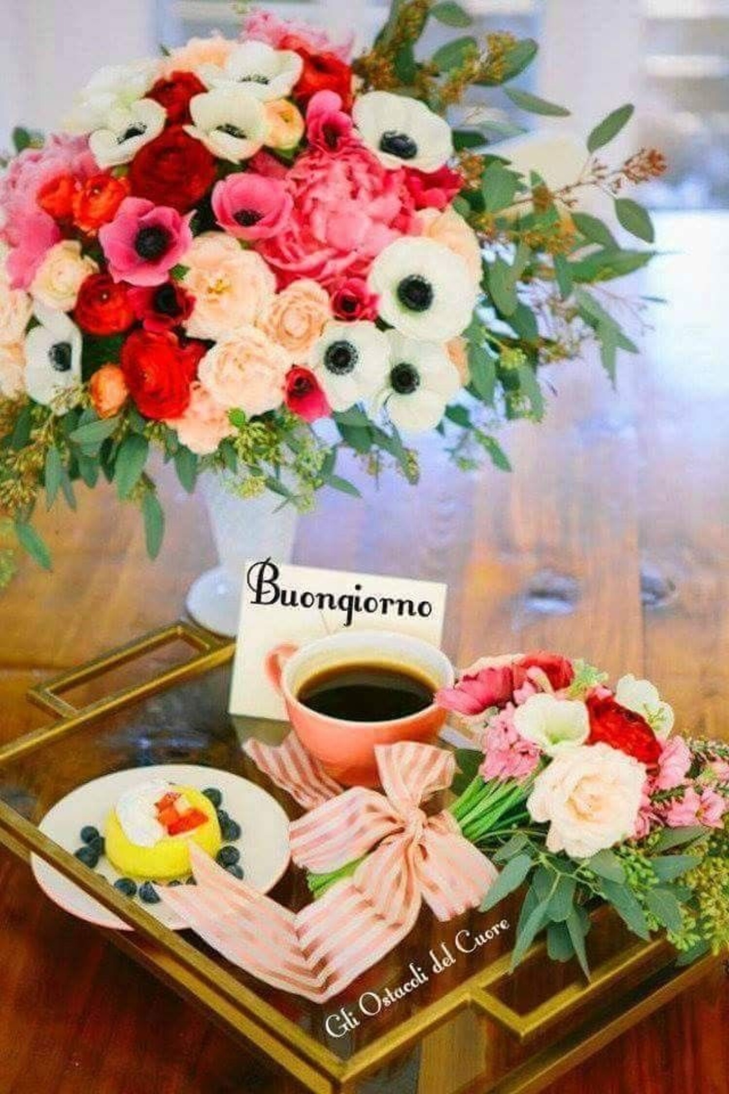 Buongiorno con fiori