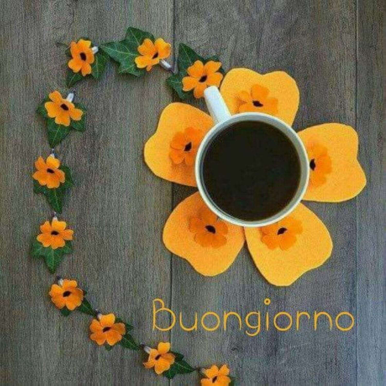Buongiorno con caffè