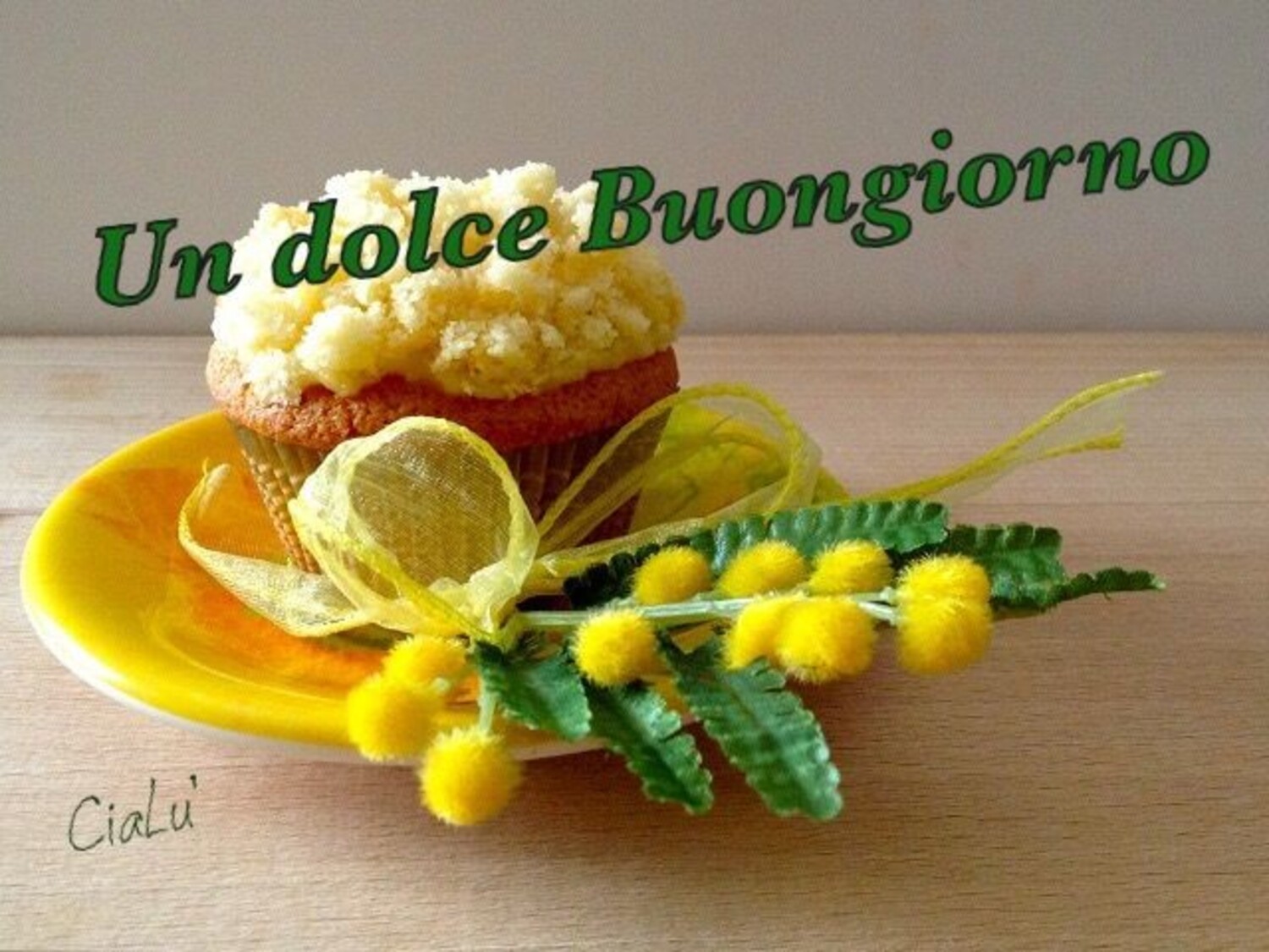 Un dolce buongiorno