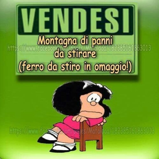 VENDESI montagna di panni da stirare (ferro da stiro in omaggio)