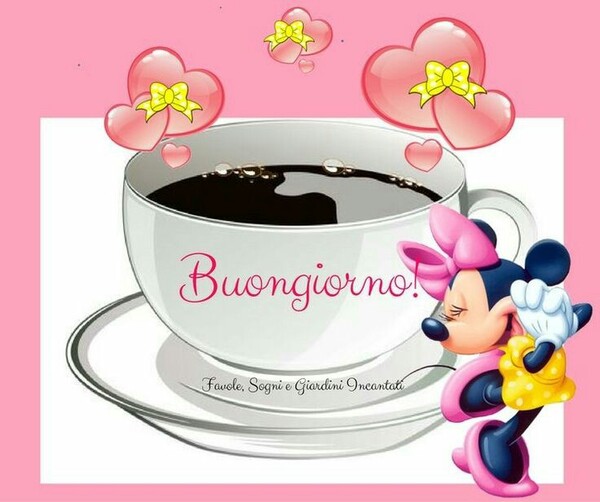 Buon Giorno da Minnie Mouse