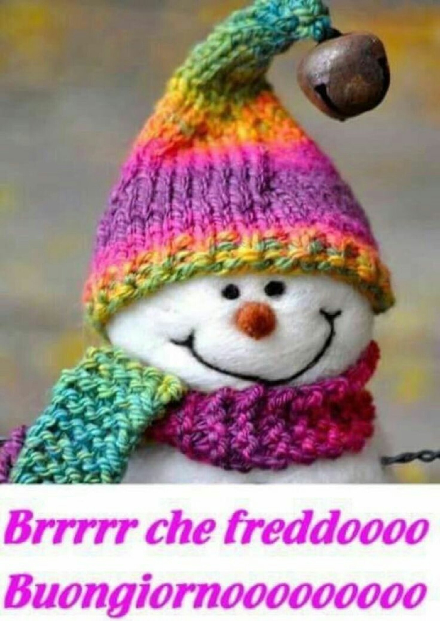 Brrr che freddo... Buongiornooo