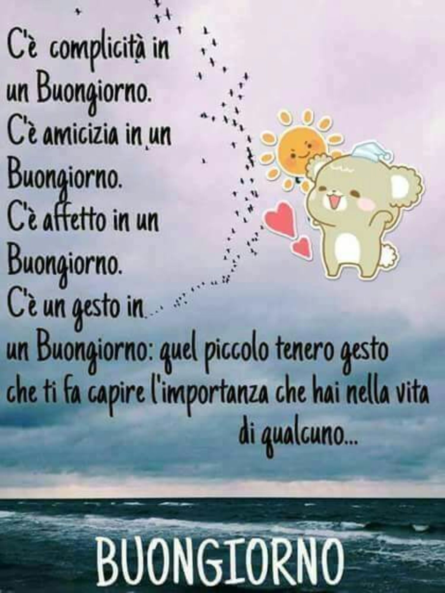 Le più belle frasi per il Buongiorno