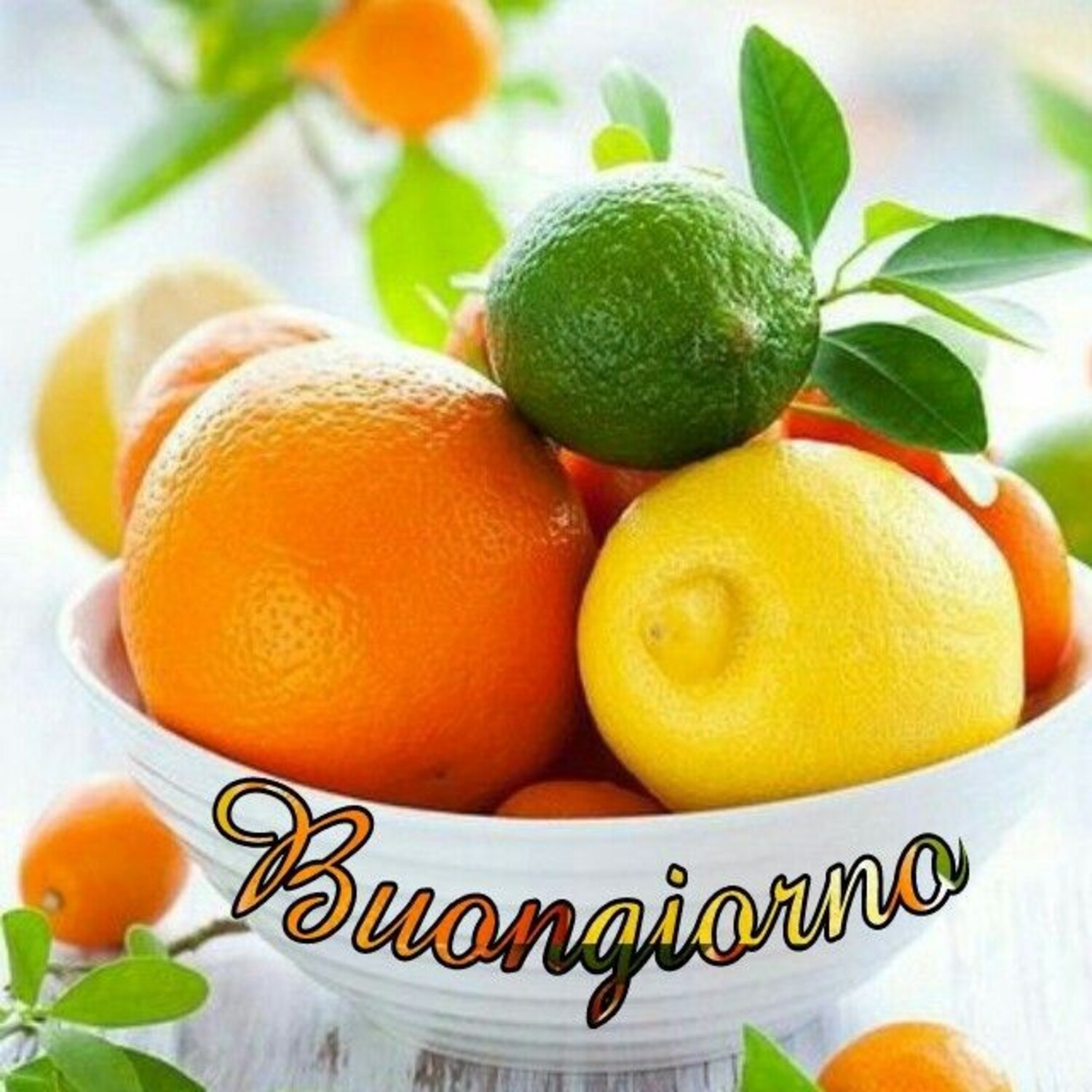 Buongiorno con la frutta