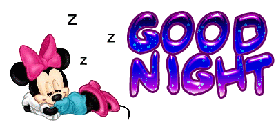"Good Night" - Buona Notte da Minnie