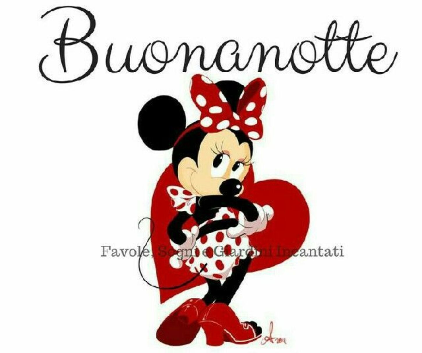 Buonanotte Minnie