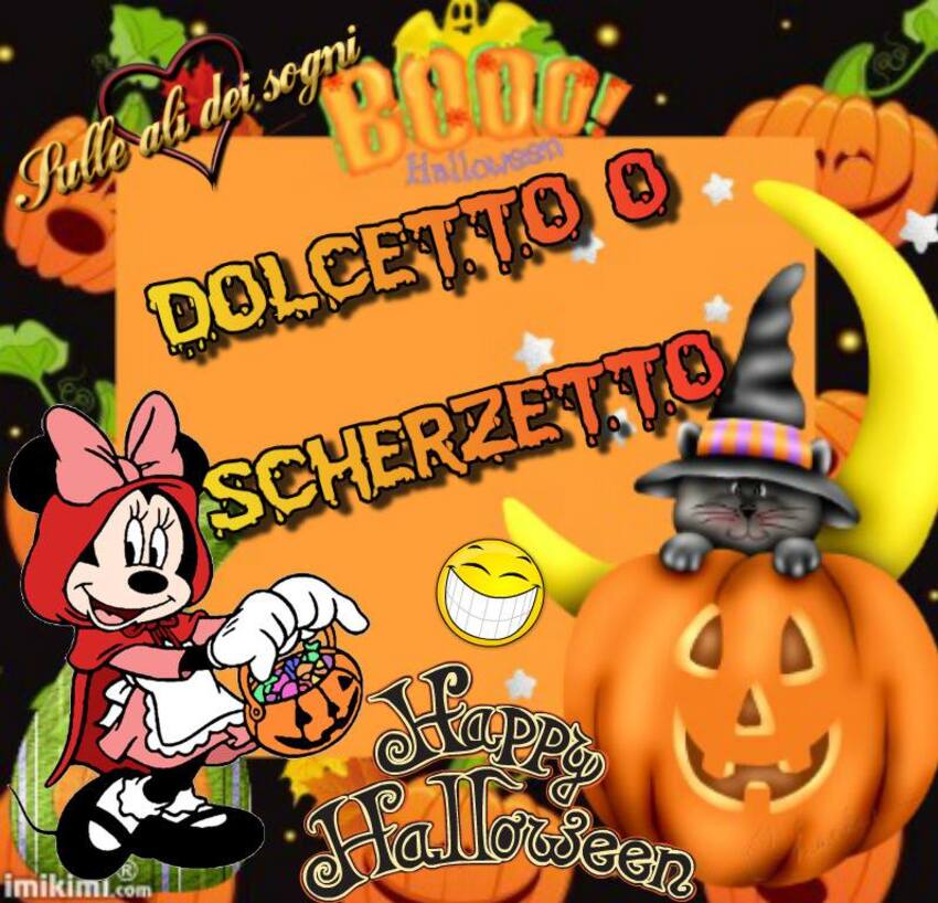 Dolcetto o Scherzetto? Buon Halloween - Disney