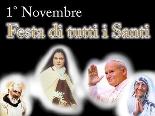 1° Novembre Festa di Tutti i Santi